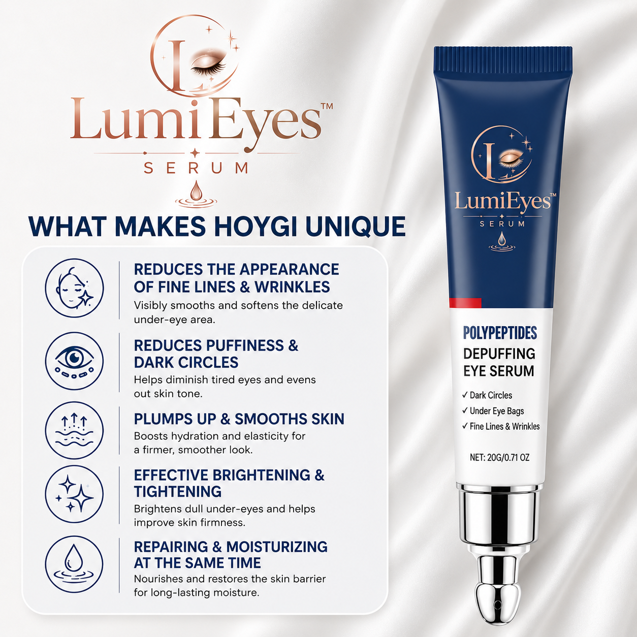 LumiEyes™ Serum applicator tip close-up
