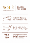 Solé™ Self Tanning Mist packaging