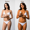 Solé™ Self Tanning Mist bottle on a marble surface