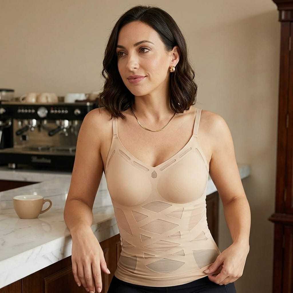 Contour Body Camisole seamless shaping undergarment with tummy control